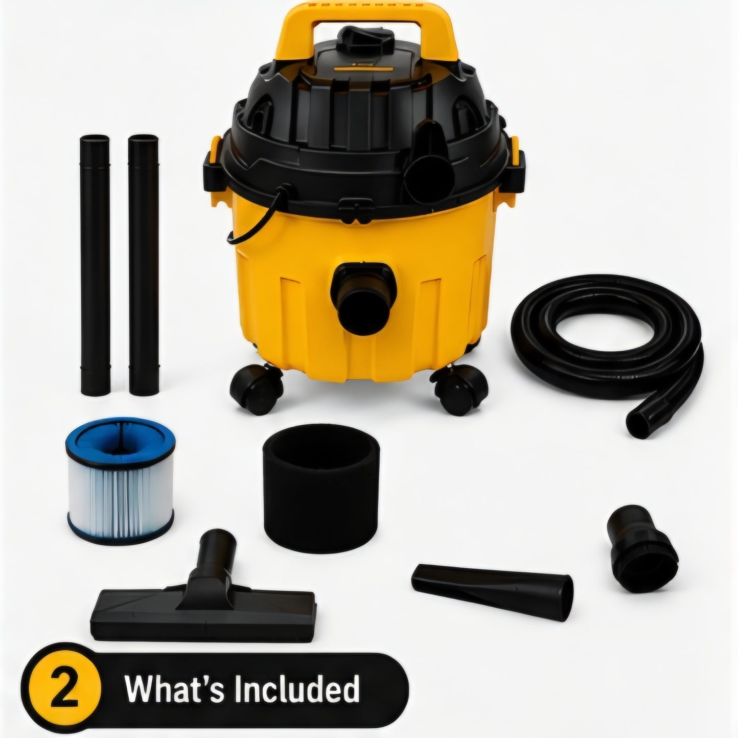 Power Clean Pro 3-in-1 Wet & Dry Vacuum