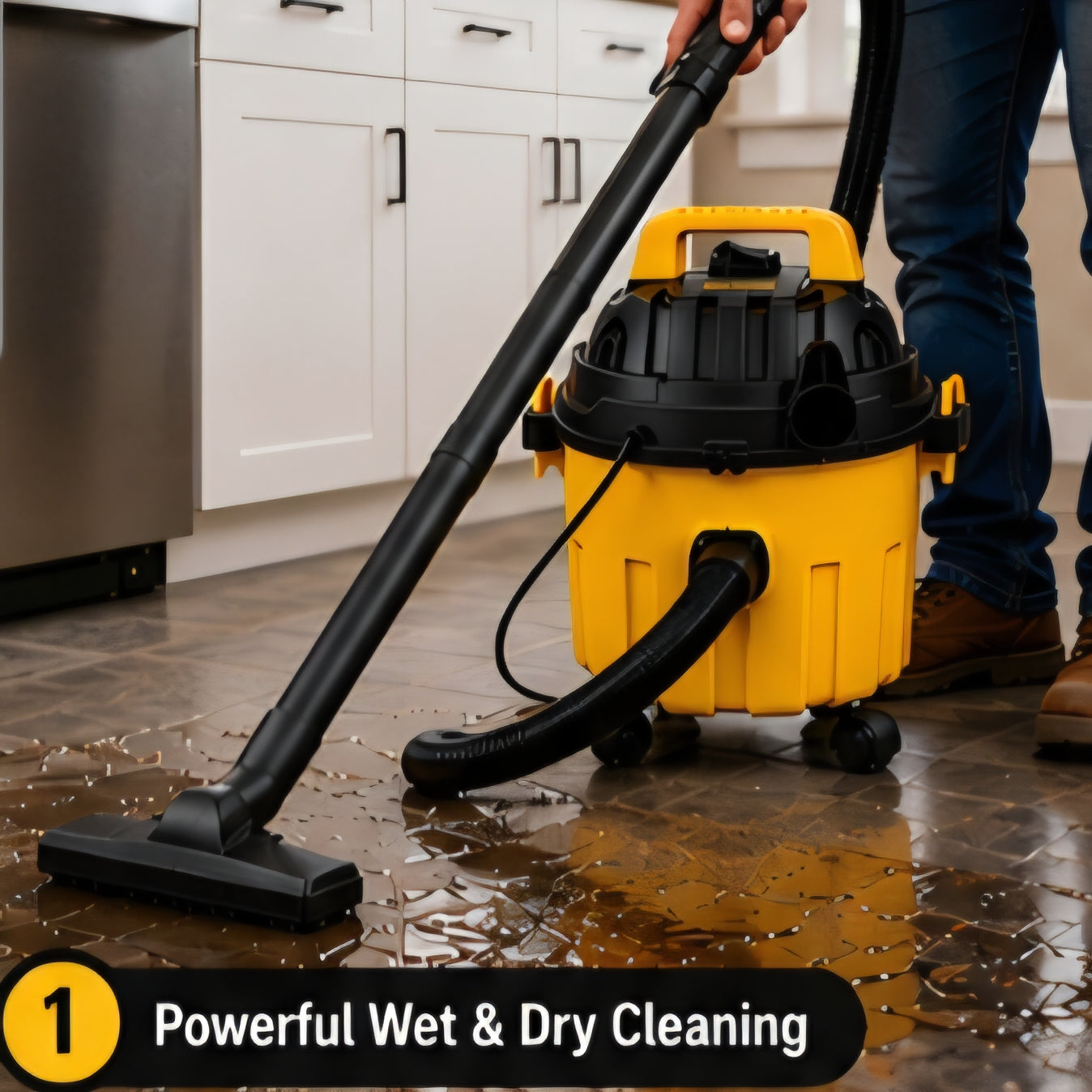 Power Clean Pro 3-in-1 Wet & Dry Vacuum